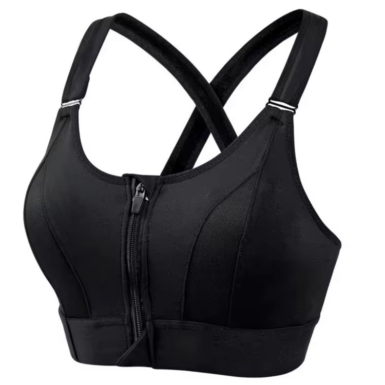 نیمتنه ورزشی زیپدار خارجی مشکی