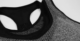 Gray sport bra