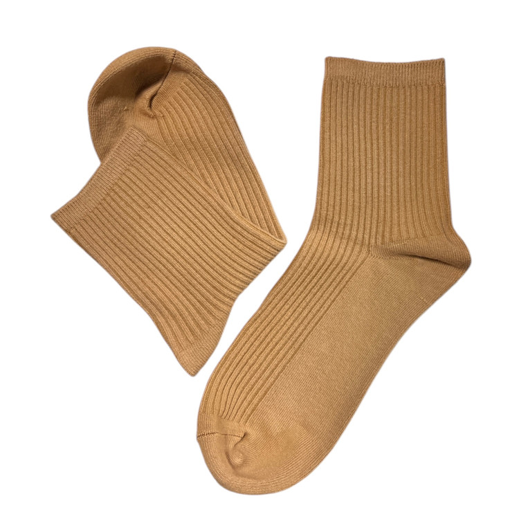 جوراب زنانه زرد خارجی