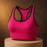 نیمتنه ورزشی زنانه صورتی خارجی وارداتی