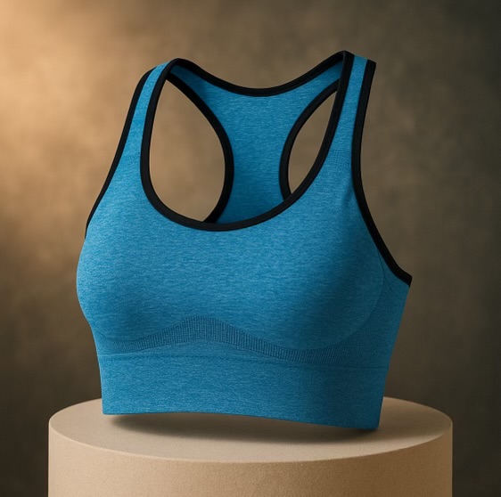 نیم‌تنه ورزشی زنانه آبی وارداتی و خارجی