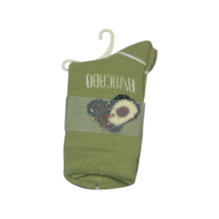 جوراب کرکی گرم طرح آووکادو با کیفیت بالا برای استفاده فصل سرد