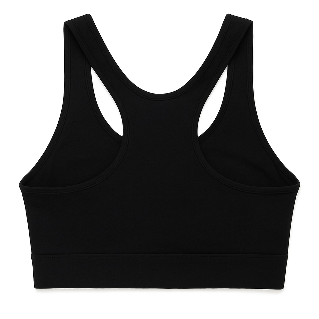 مدل سوتین اسپرت زنانه زیپ‌دار با طراحی بدون درز در رنگ‌های مشکی، سفید و کرم‌پوست