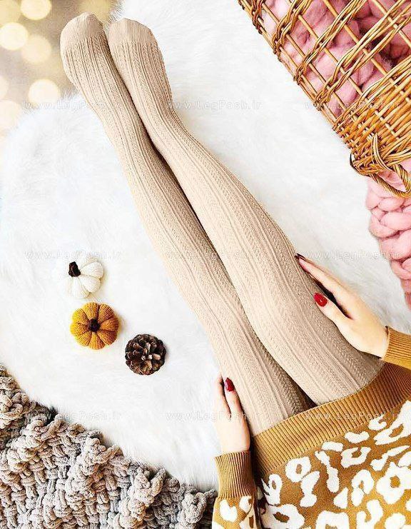 عکس تبلیغاتی جوراب‌شلواری پنتی 280 زنانه با بافت گرم و ۱۰ رنگ مختلف