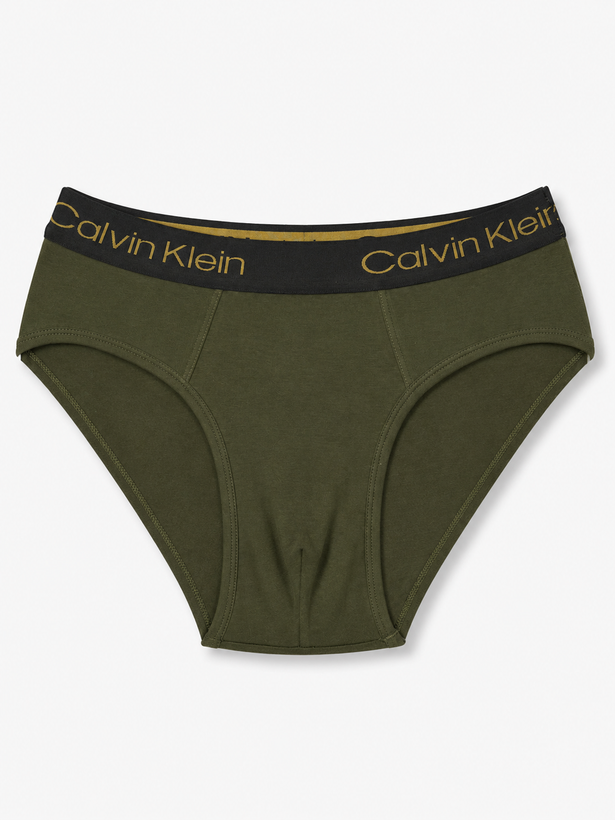 شورت مردانه Calvin Klein مدل اسلیپ نخی | کش پهن برنددار، راحت و تنفسپذیر