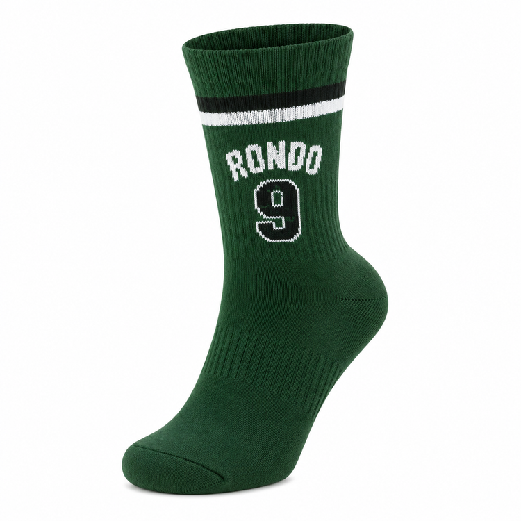 جوراب ساقدار اسپرت طرح Rondo 9 سبز با پارچه نرم و تنفسپذیر